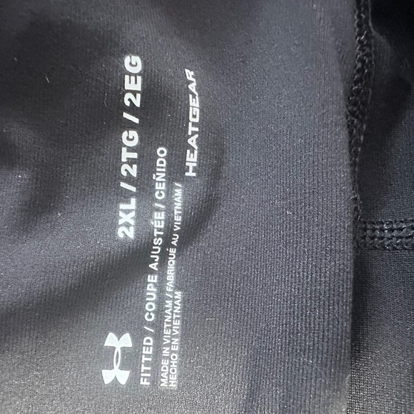 Under Armour Womens Heat Gear Black Leggings - Picture 8 of 8